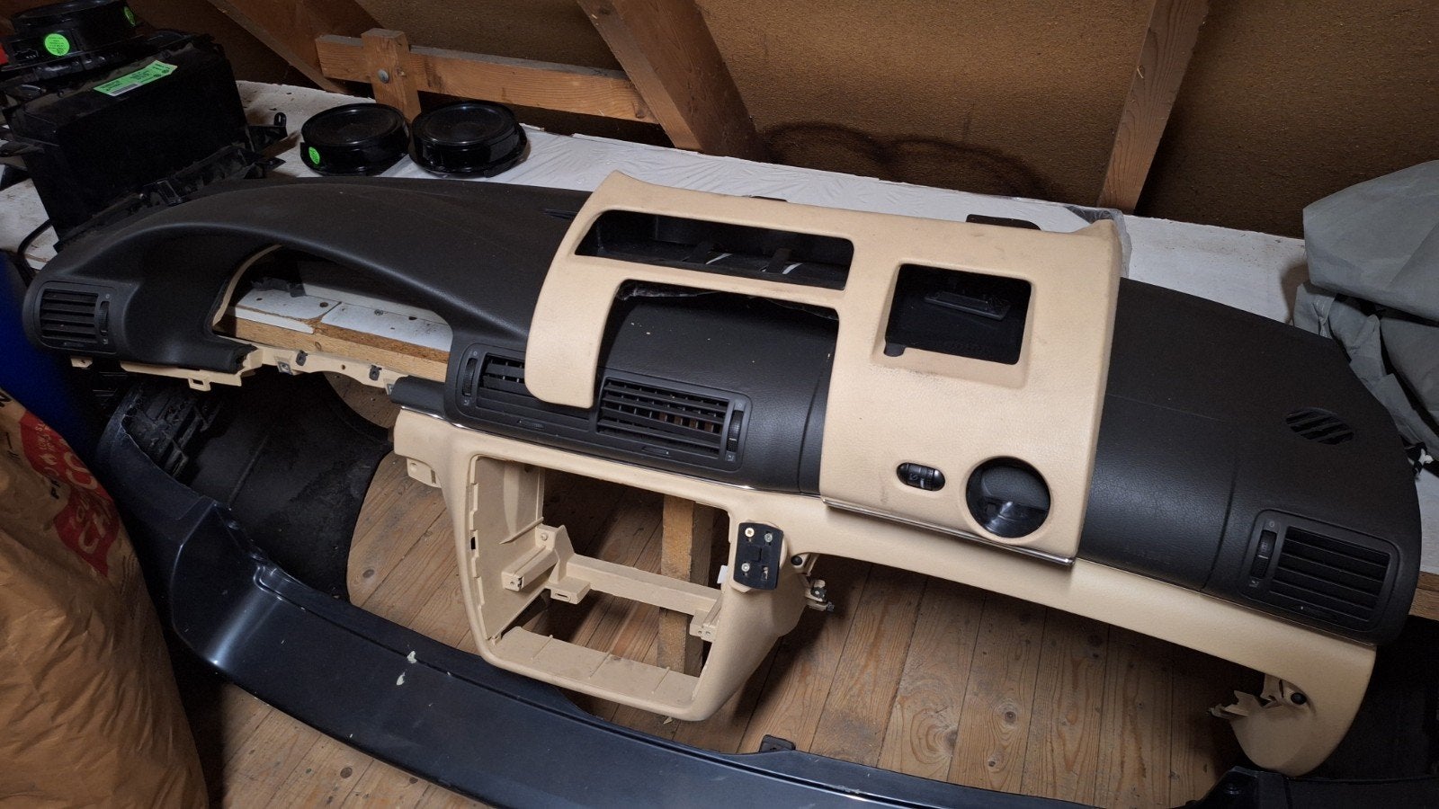 Dashboard Volkswagen Passat W8 - Beige/Zwart, Ophalen of Verzenden, Gebruikt, Volkswagen