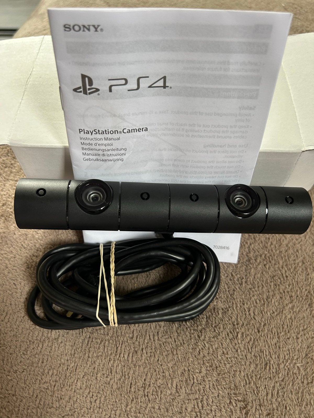Sony PlayStation Camera - Webcam voor PS4, Ophalen of Verzenden, Zo goed als nieuw, USB-camera of EyeToy, PlayStation 4