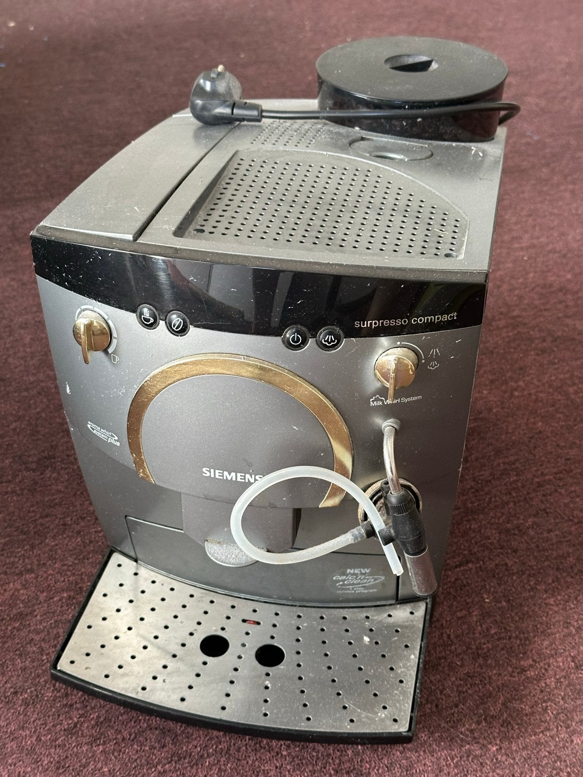 Siemens Surpresso Compact Espresso Apparaat, Gebruikt, Espresso apparaat, Koffiebonen, 2 tot 4 kopjes
