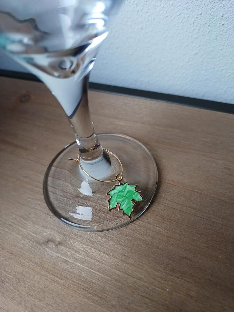 Wijnglas markeerders decoratie nieuw, Huis en Inrichting, Overige typen, Ophalen of Verzenden, Nieuw