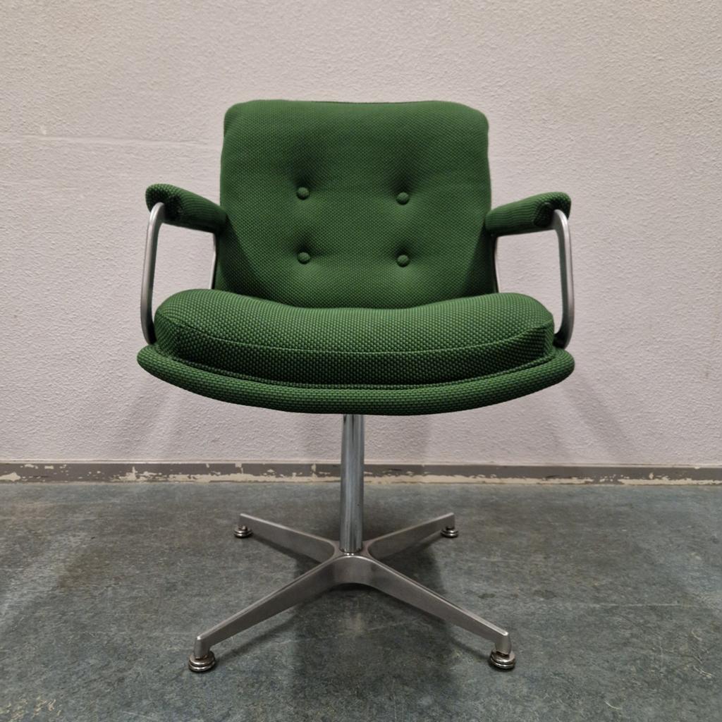Artifort vintage bureaustoel nieuw bekleed Geoffrey Harcourt, Huis en Inrichting, Kolibrivintagehal@gmail.com, Aaldertgeertsstraat 43 Olst