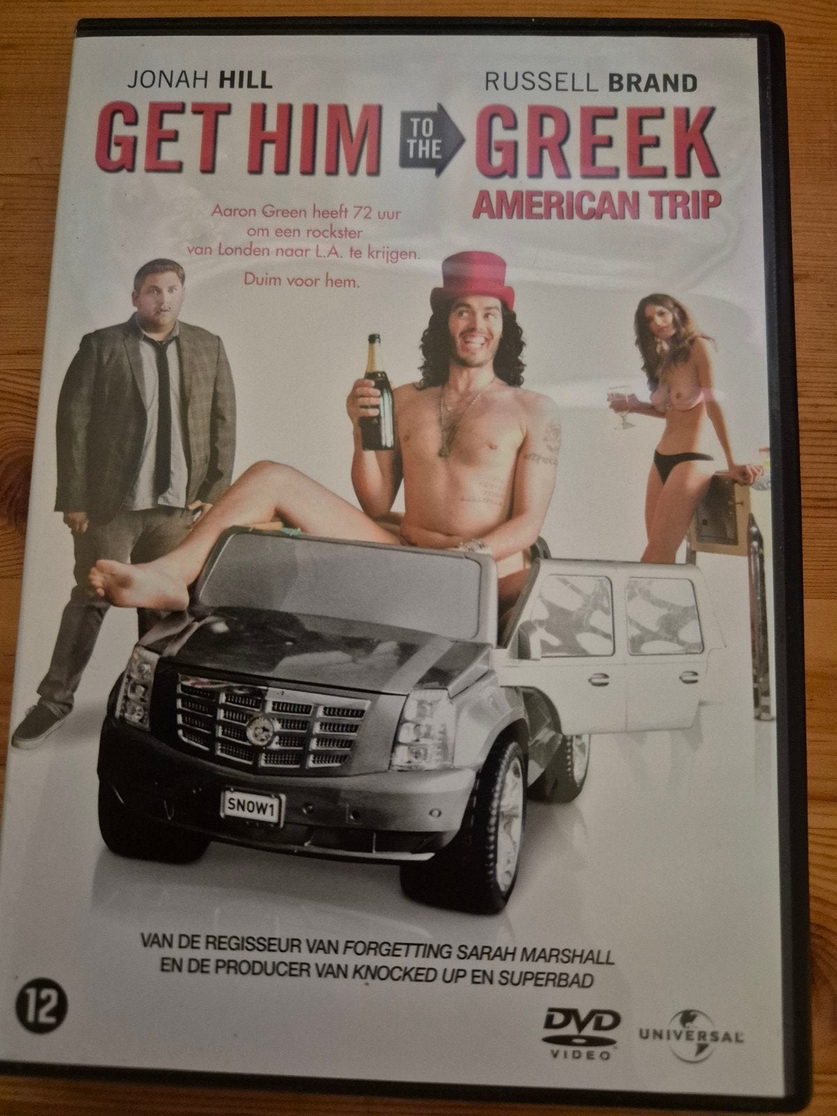Get Him to the Greek - DVD - Komedie met Jonah Hill, Actiekomedie, Duits, Duits, Ophalen of Verzenden