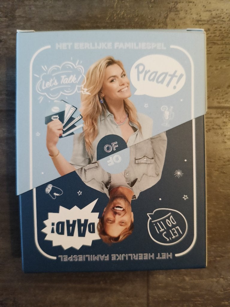 Praat of daad spel, Hobby en Vrije tijd, Gezelschapsspellen | Kaartspellen, Vijf spelers of meer, Ophalen of Verzenden, Nieuw