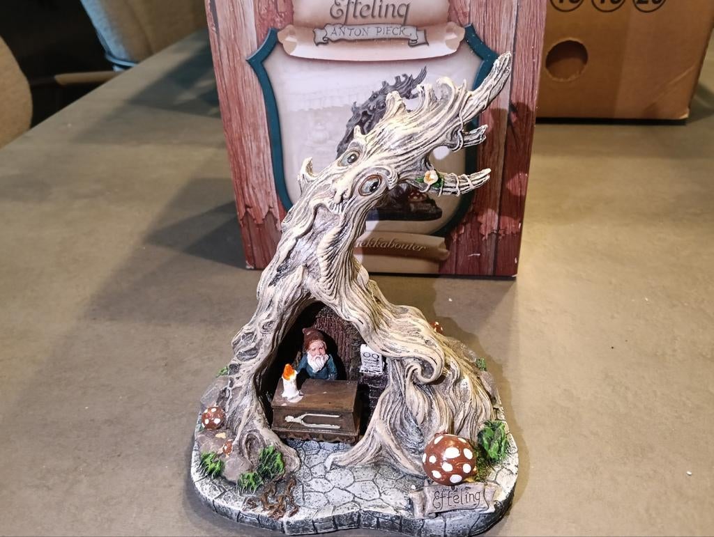 Efteling muziek Kabouter in holle boom met originele doos, Verzamelen, Efteling, Ophalen of Verzenden