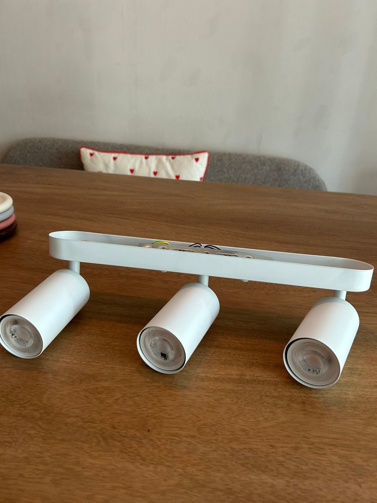 Kwantum Atlanta wit plafondspots, Huis en Inrichting, Lampen | Tafellampen, Wit, Ophalen of Verzenden