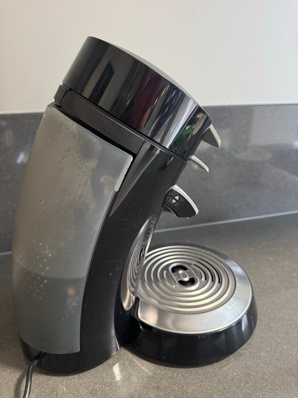 Philips Senseo koffiezetapparaat - Zwart, Gebruikt, Koffiemachine, Ophalen of Verzenden, 2 tot 4 kopjes