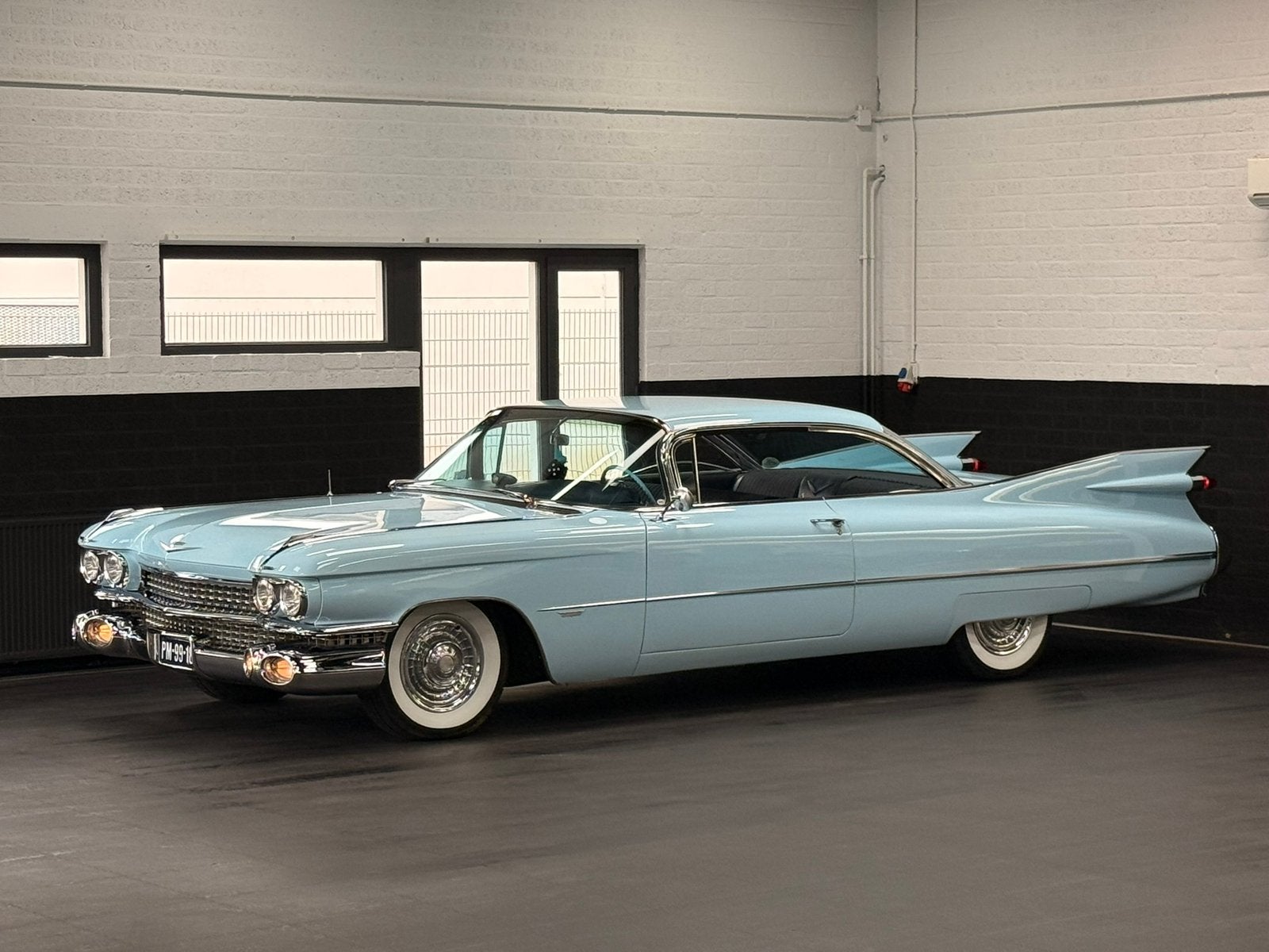 Cadillac coupe  1959 Brenton Blue 6,4 Liter V8, Auto's, Automaat, 6384 cc, Achterwielaandrijving, 8 cilinders