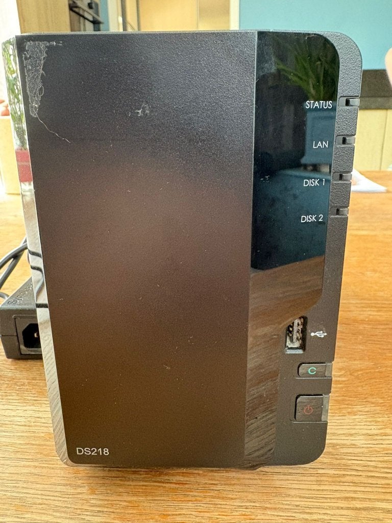 Synology DiskStation DS218 NAS, Computers en Software, Verzenden, Zo goed als nieuw