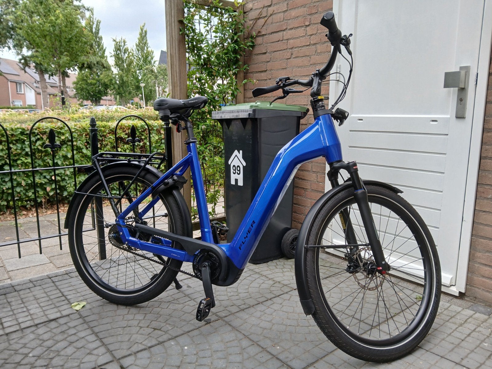 Flyer 5.43 CX met comfortverhogende extra's, Zo goed als nieuw, 59 cm of meer, 50 km per accu of meer, Ophalen