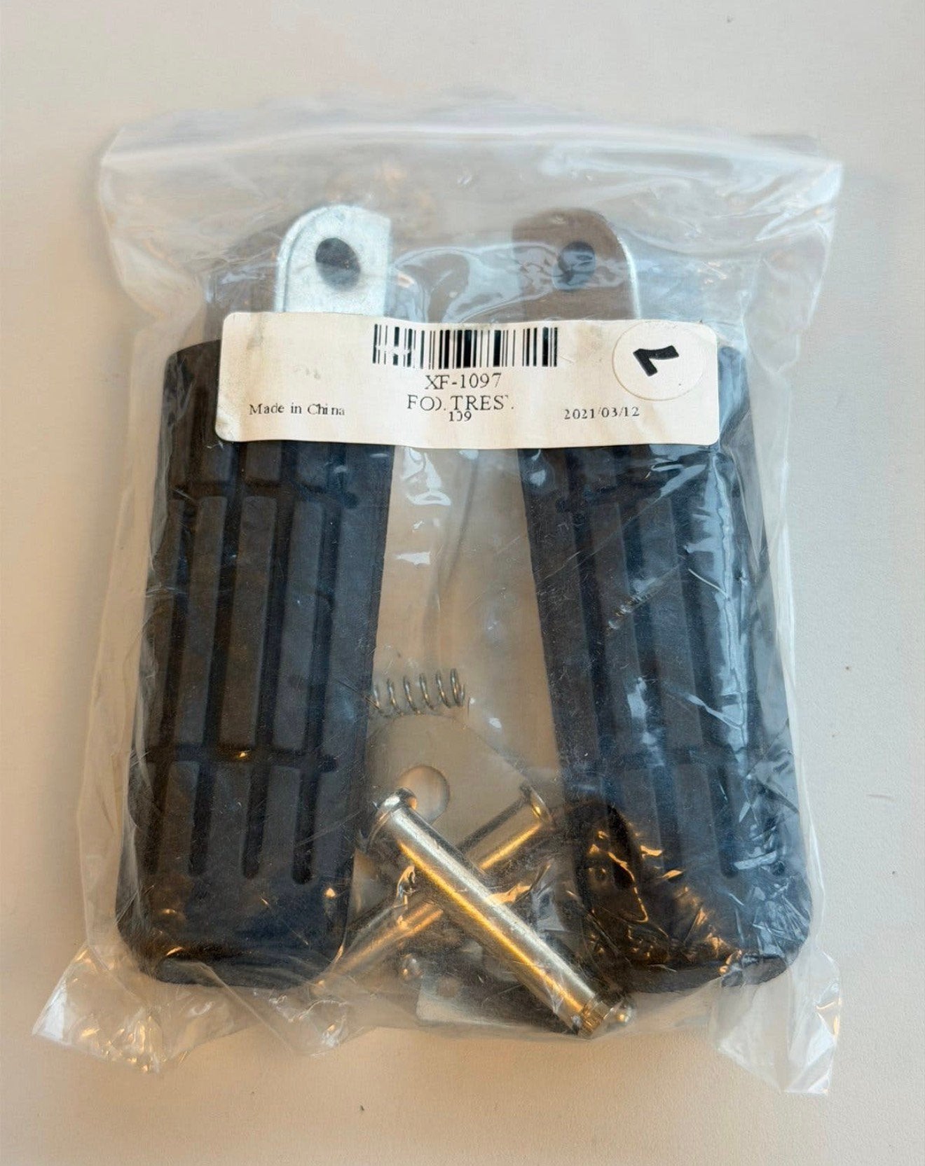 Yamaha XJR400 XJ6 FZ1 Passagier Voetsteunen Nieuw footrest, Ophalen of Verzenden, P, P, P