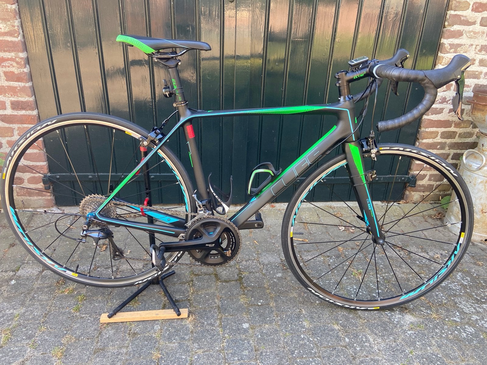 Cube racefiets, maat 53, Shimano 105/Ultegra, Gebruikt, Carbon, Velgrem, Overige maten