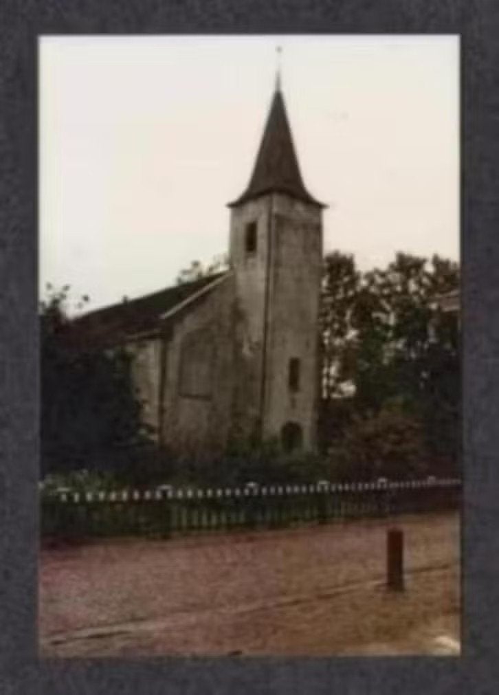 Foto Feerwerd Ned. Herv. Kerk 1987., 1980 tot heden, Foto, Ophalen of Verzenden, Zo goed als nieuw