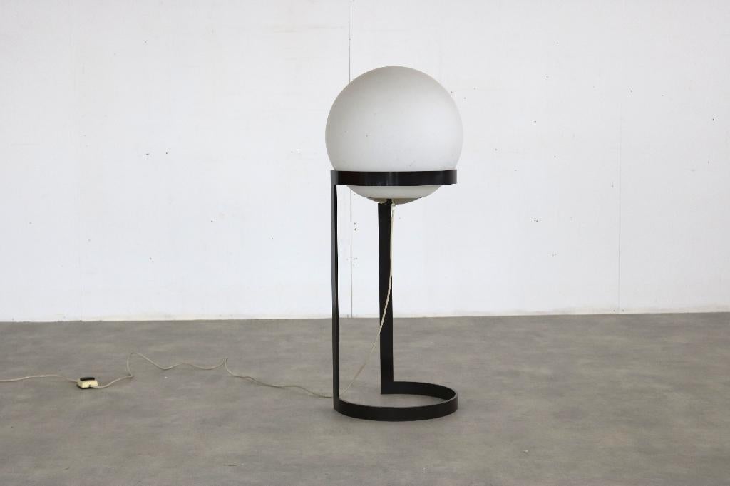 vintage vloerlamp | lamp | Globe | jaren 80, Huis en Inrichting, Gebruikt, ., 100 tot 150 cm, Ophalen of Verzenden