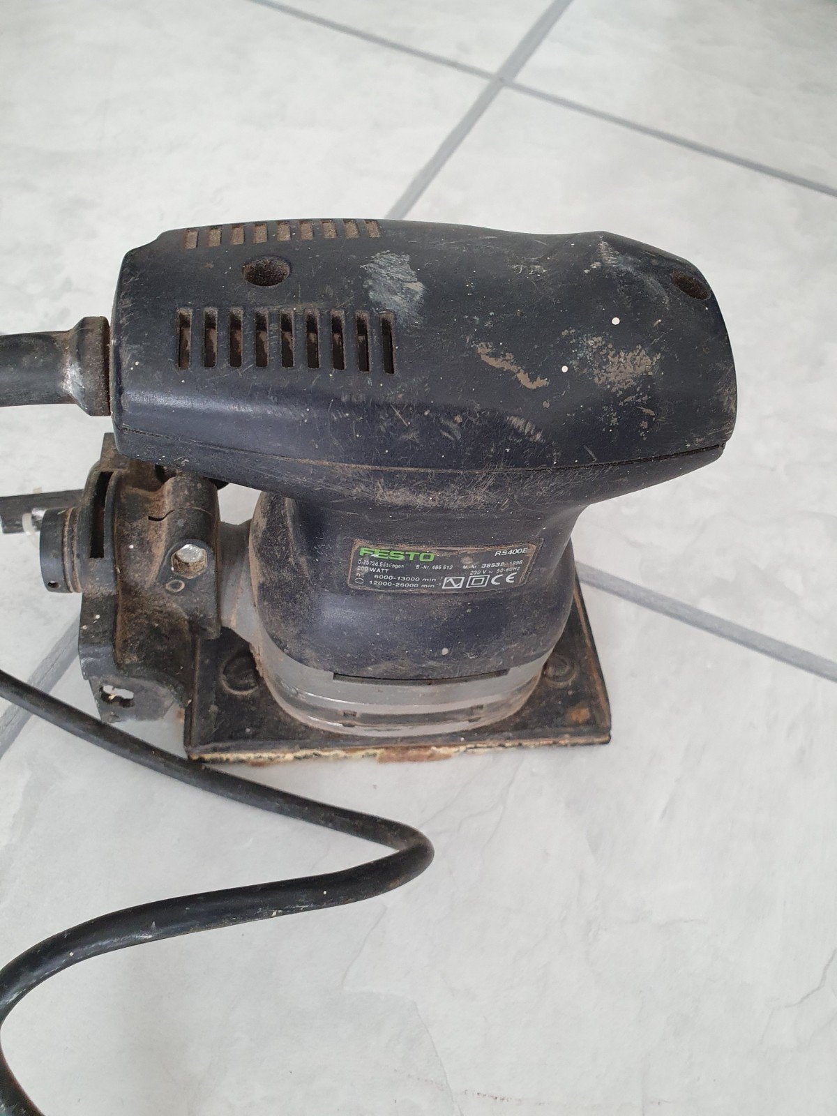 Festool schuurmachine, Ophalen of Verzenden, Zo goed als nieuw, Minder dan 600 watt, Vlakschuurmachine