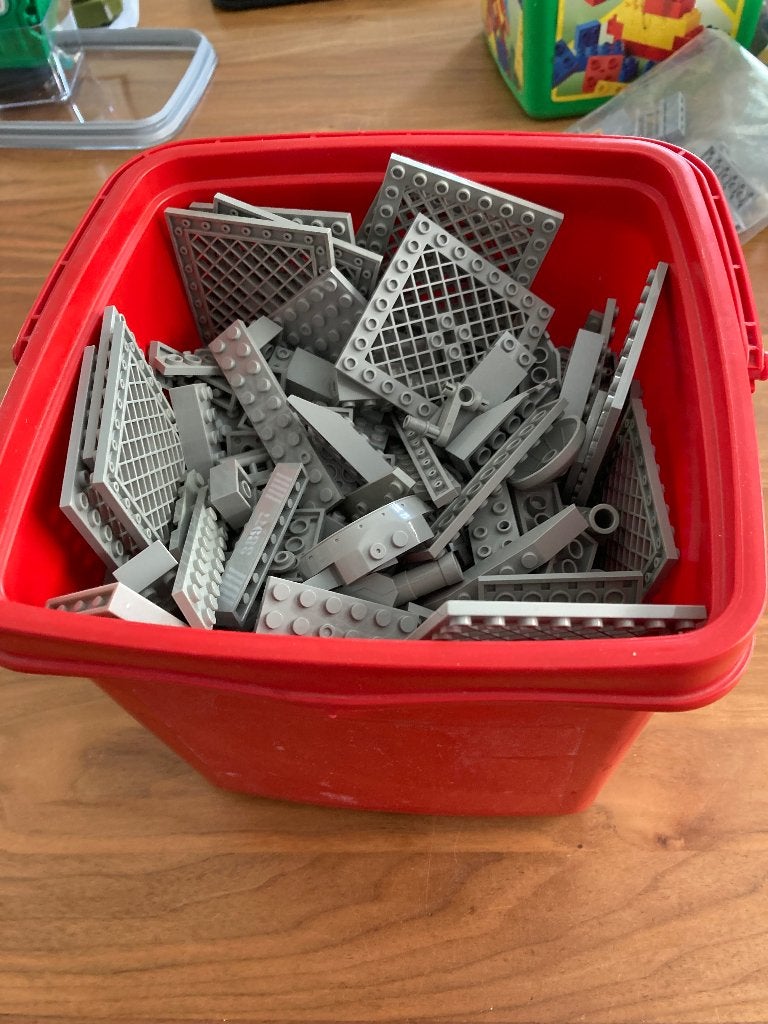 Grote partij lego-compatible stenen, Ophalen of Verzenden, Gebruikt, Inclusief minifiguren