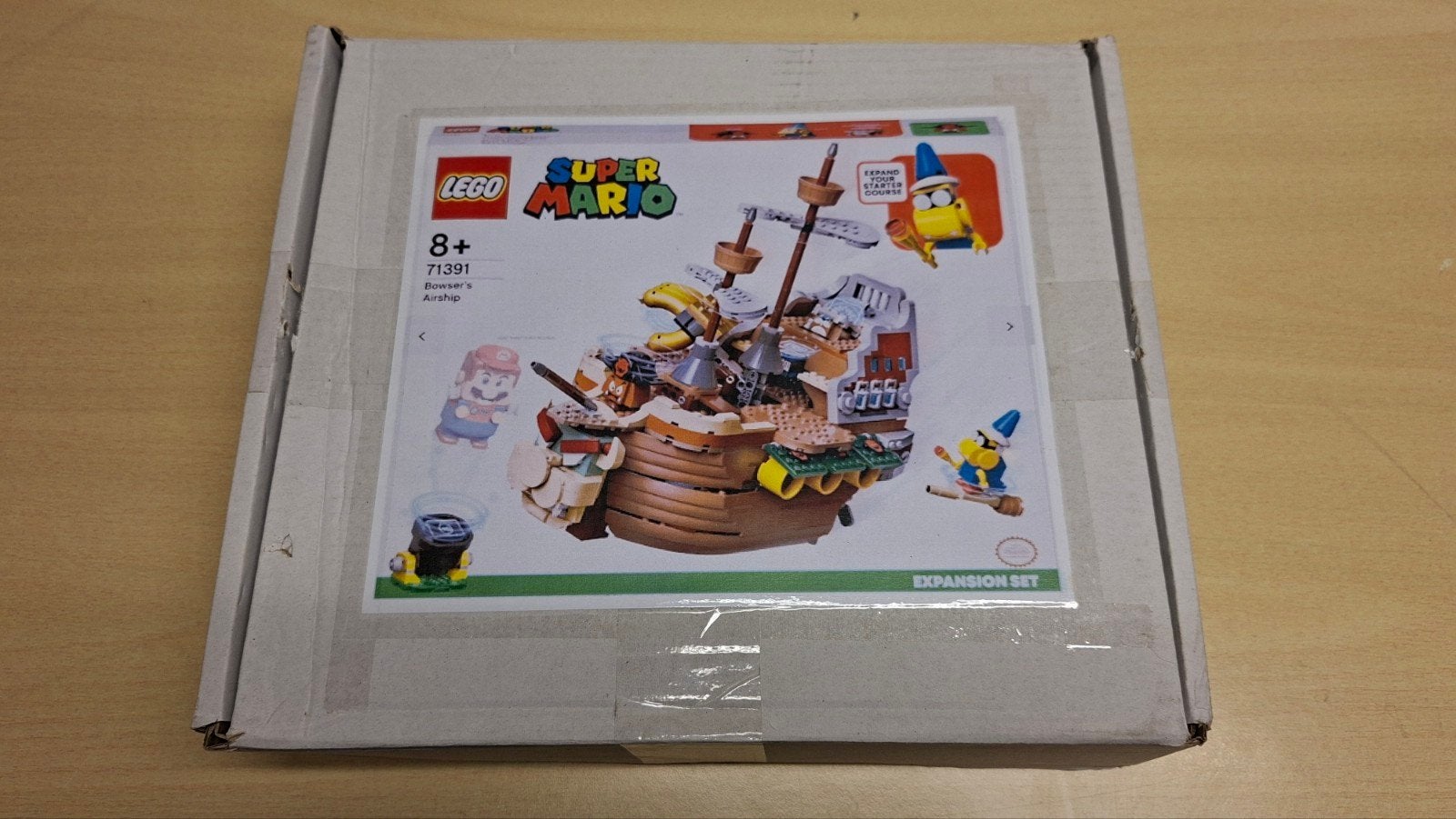Lego set 71391 Bowser's Airship, Kinderen en Baby's, Speelgoed | Duplo en Lego, Lego, Ophalen of Verzenden, Zo goed als nieuw
