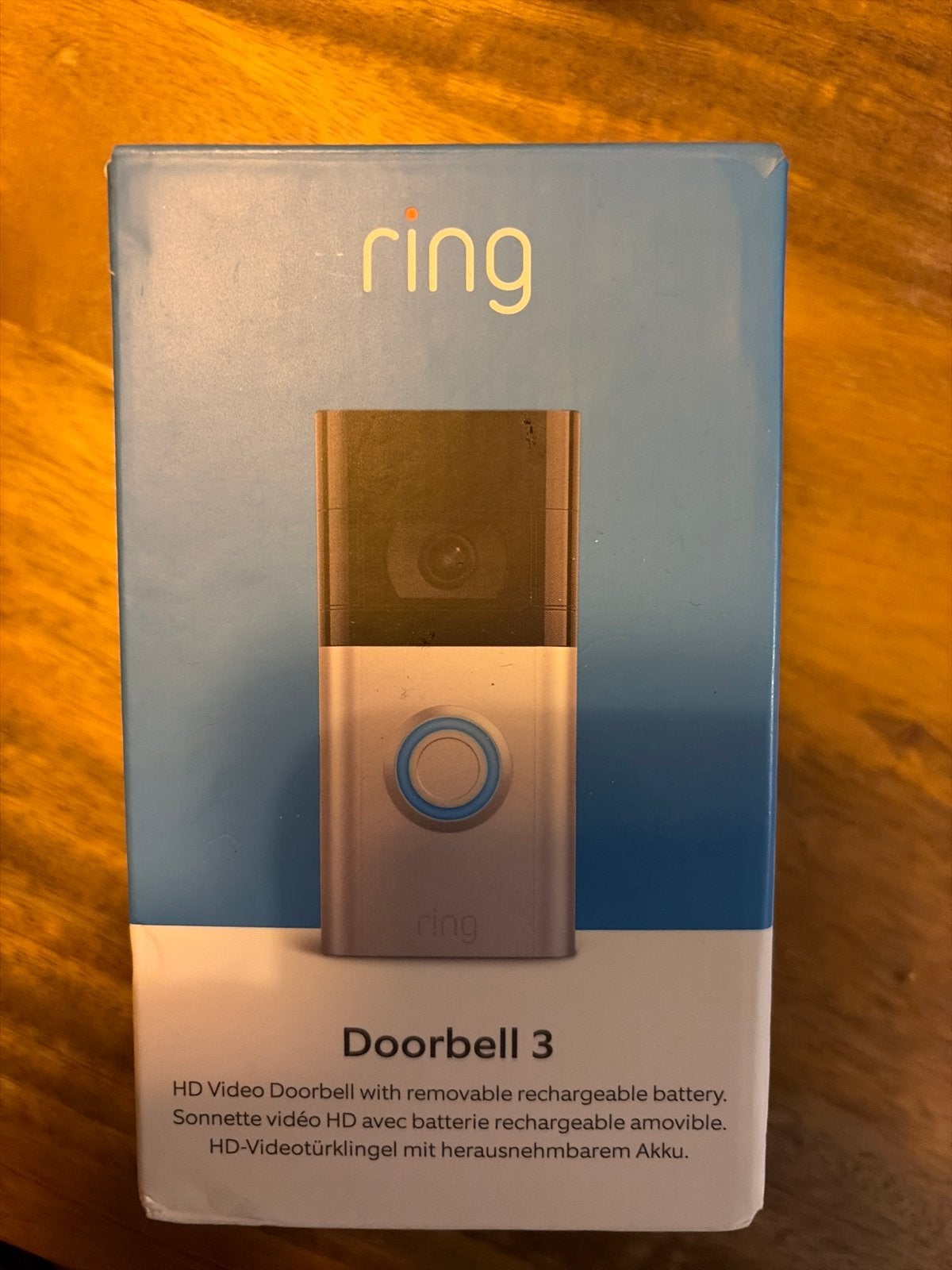 Ring Video Doorbell 3, Beweging, Overige typen, Ophalen of Verzenden, Zo goed als nieuw