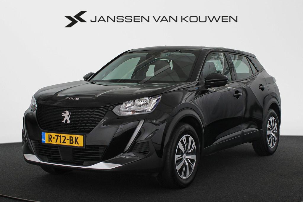 Peugeot e-2008 EV Active 50 kWh Apple Carplay Climate Contro, Auto's, Peugeot, 330 km, Gebruikt, Parkeersensor, Zwart