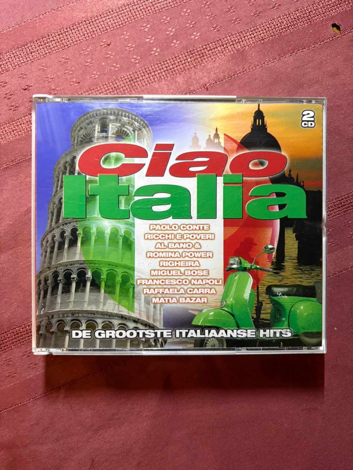 Ciao Italia - De grootste Italiaanse Hits  2cd-box, Verzenden, Gebruikt, Verzamelalbum, Overige genres