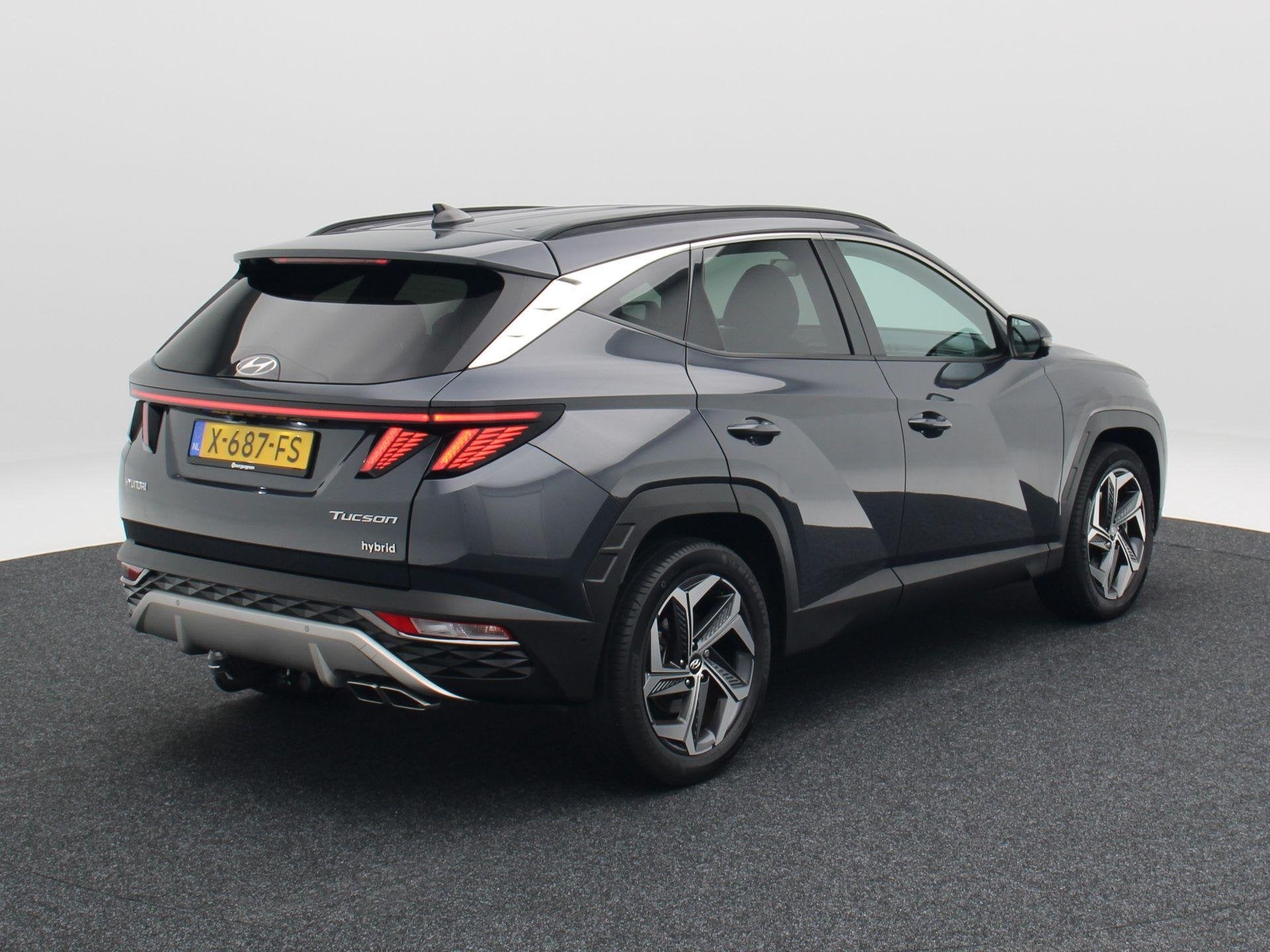 Hyundai Tucson 1.6 T-GDi 230 Pk HEV Premium | Trekhaak | 19, Dealer onderhouden, Gebruikt, Euro 6, 4 cilinders