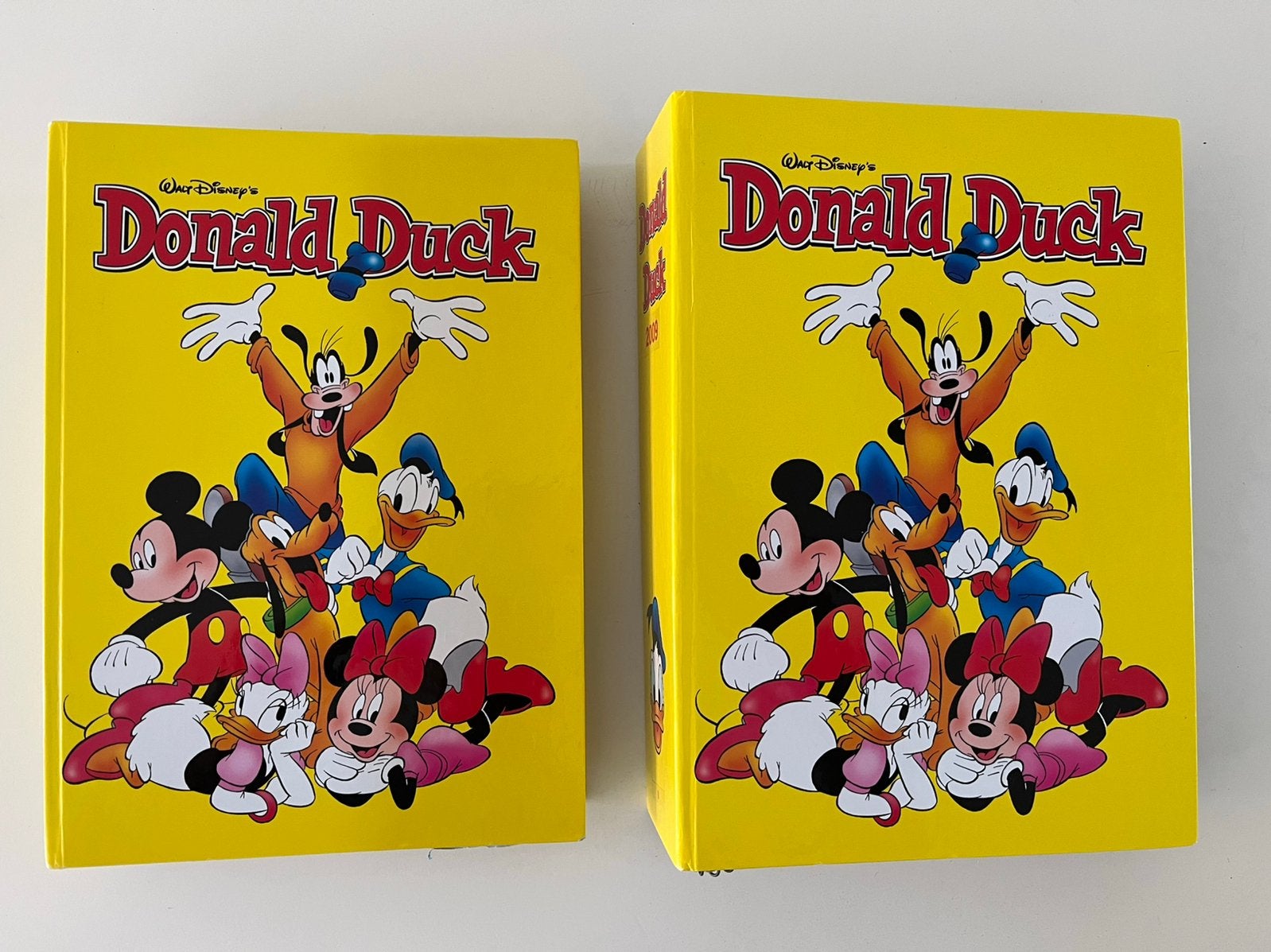Donald Duck ingebonden jaargangen 2008, 2009, 2010 en 2013, Boeken, Complete serie of reeks, Ophalen, Gelezen, Europa