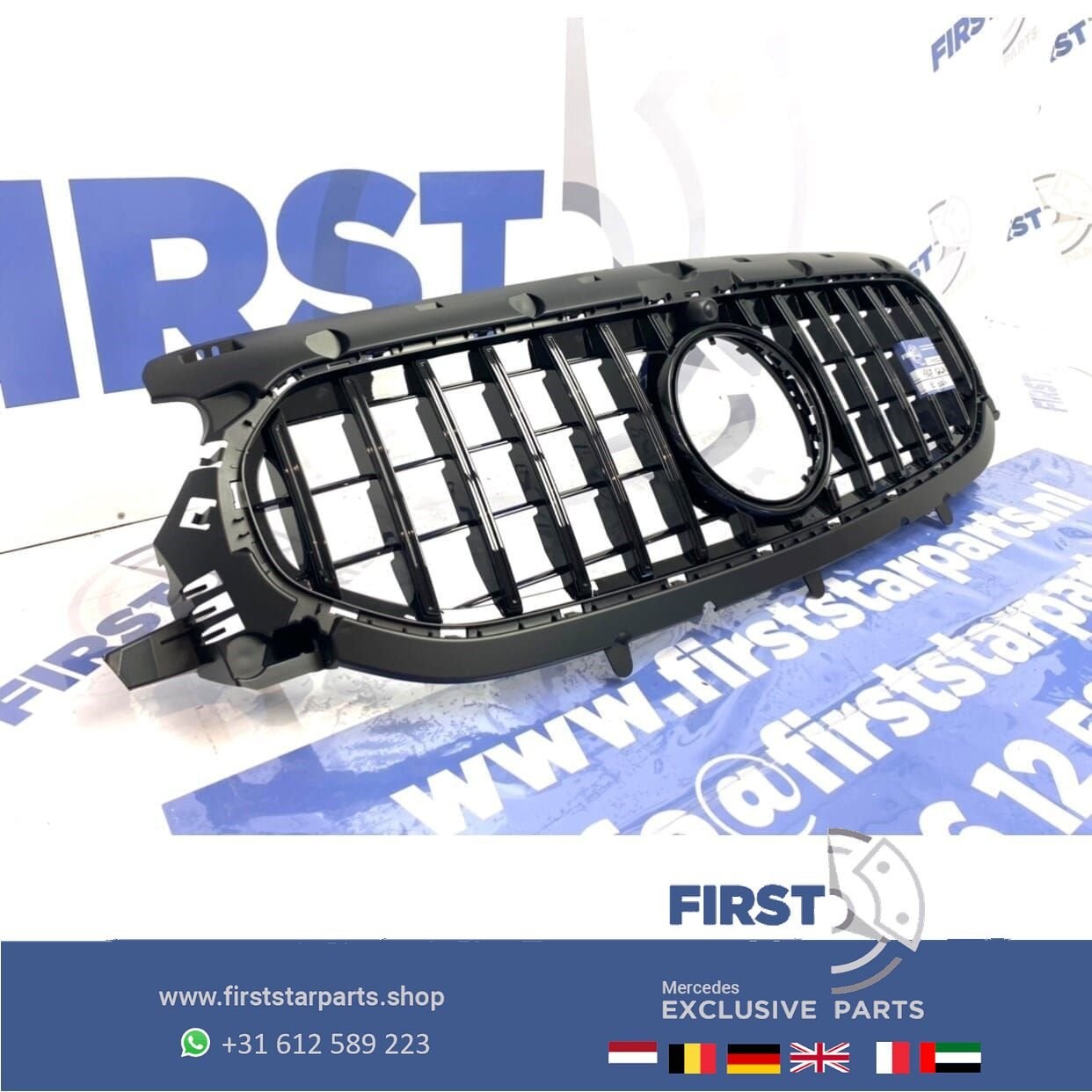 H247 GLA KLASSE AMG GT LINE GRIL 2019-2022 PANAMERCANA LINE, Gebruikt, -, Ophalen of Verzenden, -