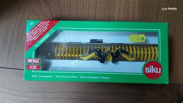 Siku 2052 Frontpacker - geel, Ophalen of Verzenden, Zo goed als nieuw, Tractor of Landbouw, SIKU