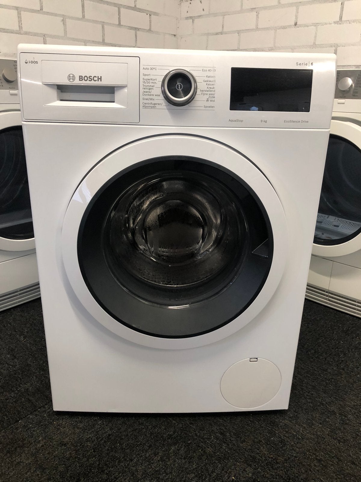 i-Dos Bosch Serie6 A+++ 9kg wasmachines MET GARANTIE OPHALEN, Ophalen, 1200 tot 1600 toeren, 8 tot 10 kg, Zo goed als nieuw