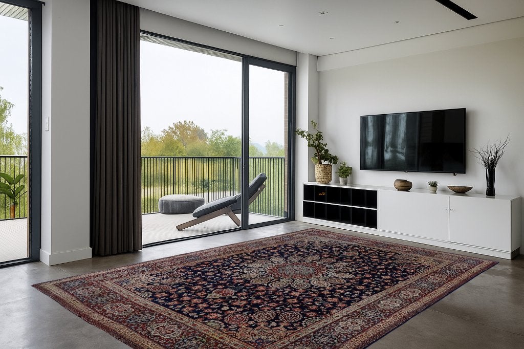 Perzisch tapijt - Sarouk - 394 x 300 cm - Handgeknoopt, -, 200 cm of meer, Ophalen of Verzenden, 200 cm of meer