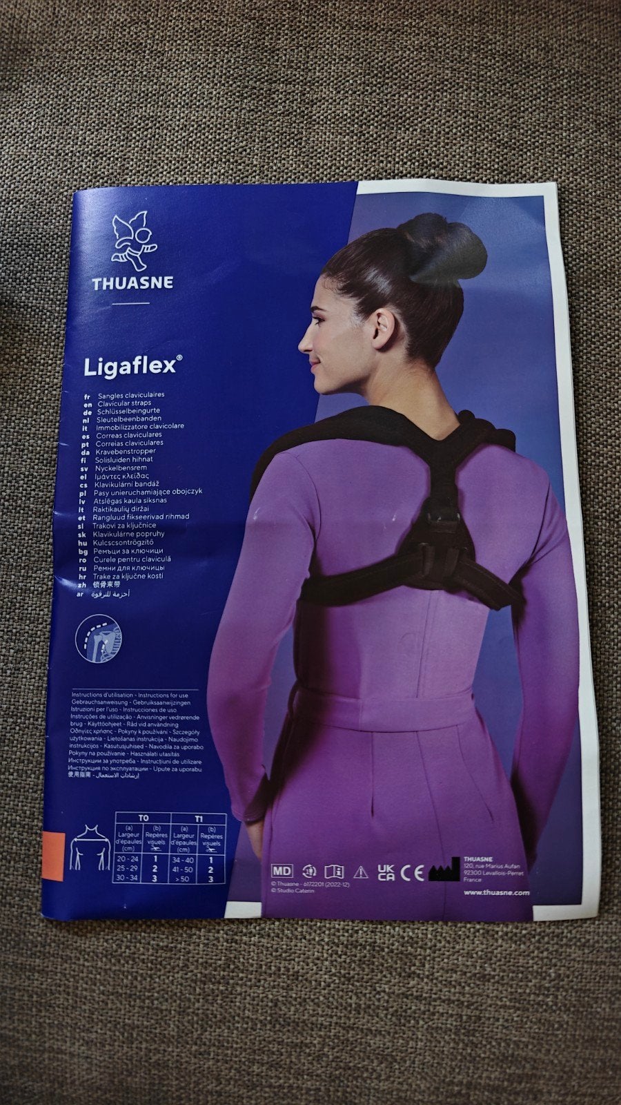 Sleutelbeenbanden Thuasne ligaflex clavicula schouderbrace, Diversen, Braces, Ophalen of Verzenden, Nieuw