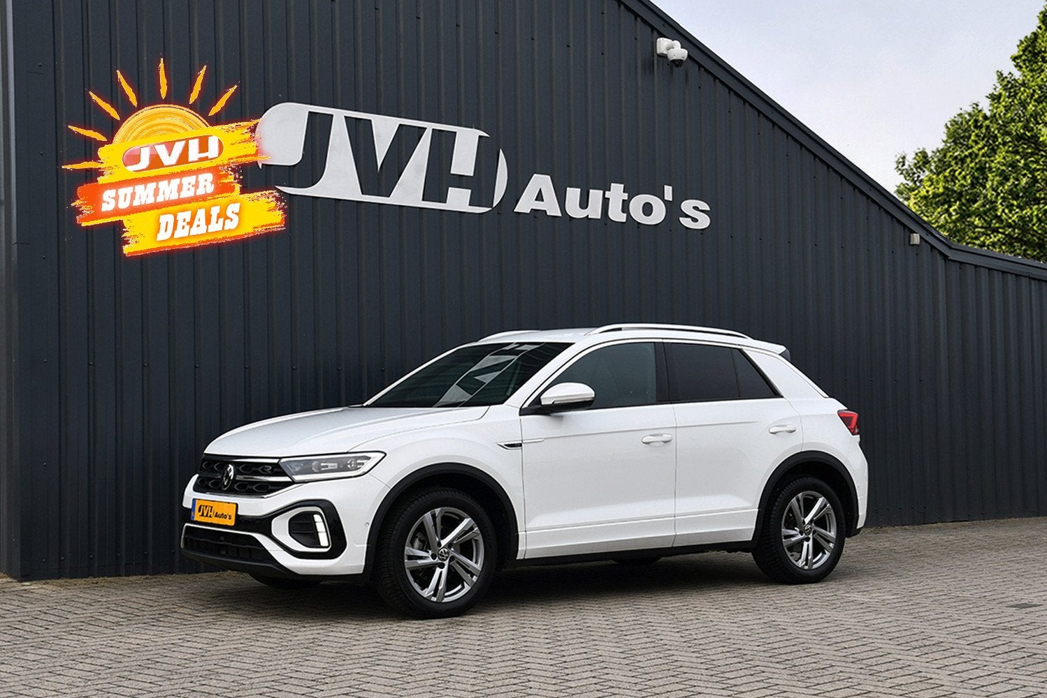 Volkswagen T-Roc 1.0 TSi (2x)R-Line Sport 09-2022 | BTW | Vi, Auto's, Volkswagen, Voorwielaandrijving, Huisgarantie, Met garantie (alle)