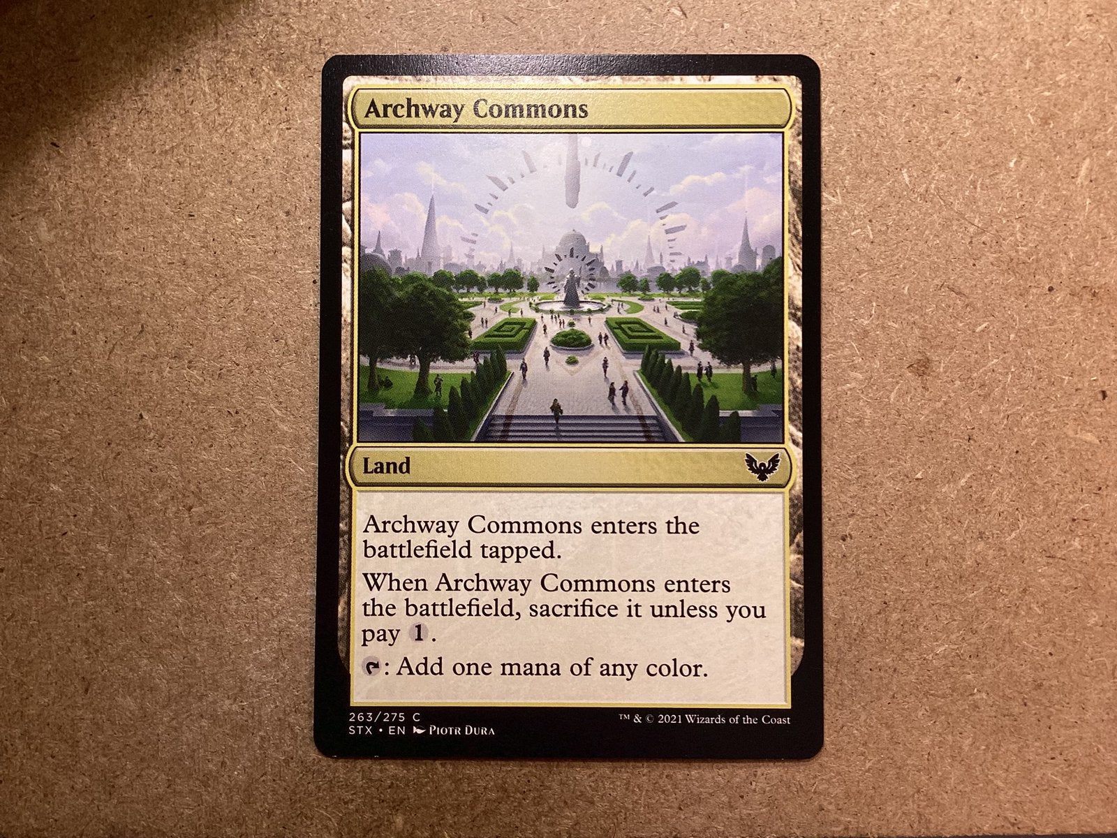 1x Archway Commons [263/275] (Near Mint), Ophalen of Verzenden, Zo goed als nieuw, Losse kaart