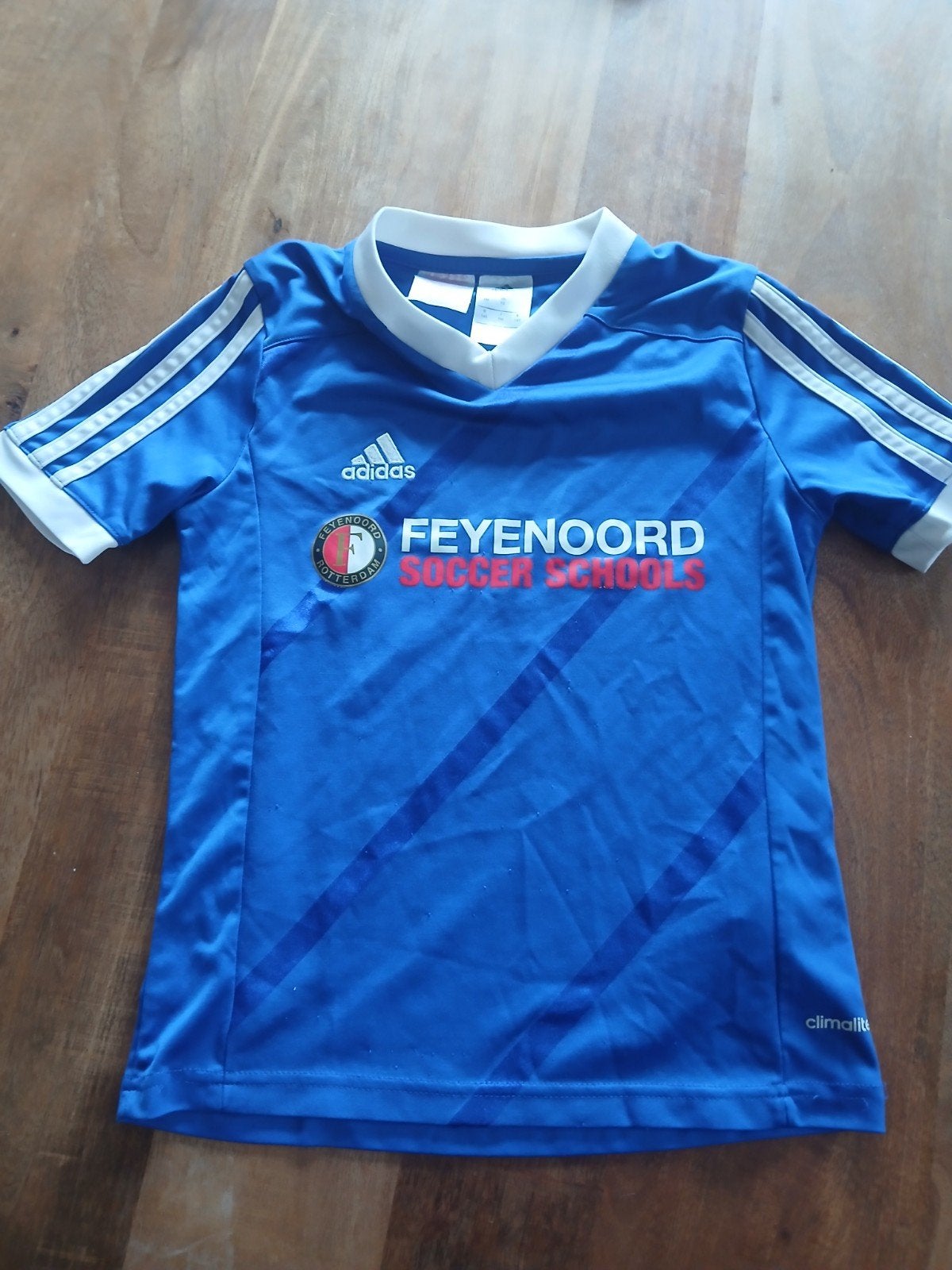 Feyenoord Soccer Schools shirt Adidas maat 140, Ophalen of Verzenden