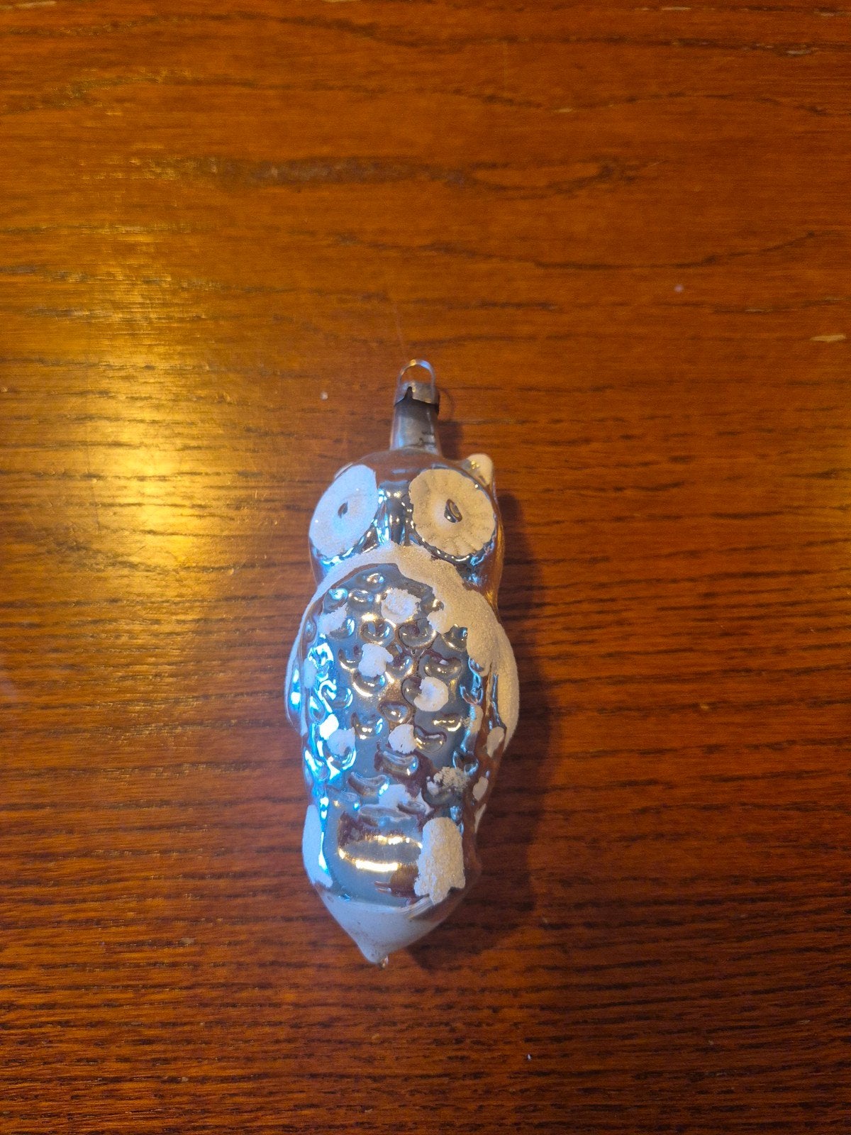 Antieke vintage uil kerstornament, Ophalen of Verzenden