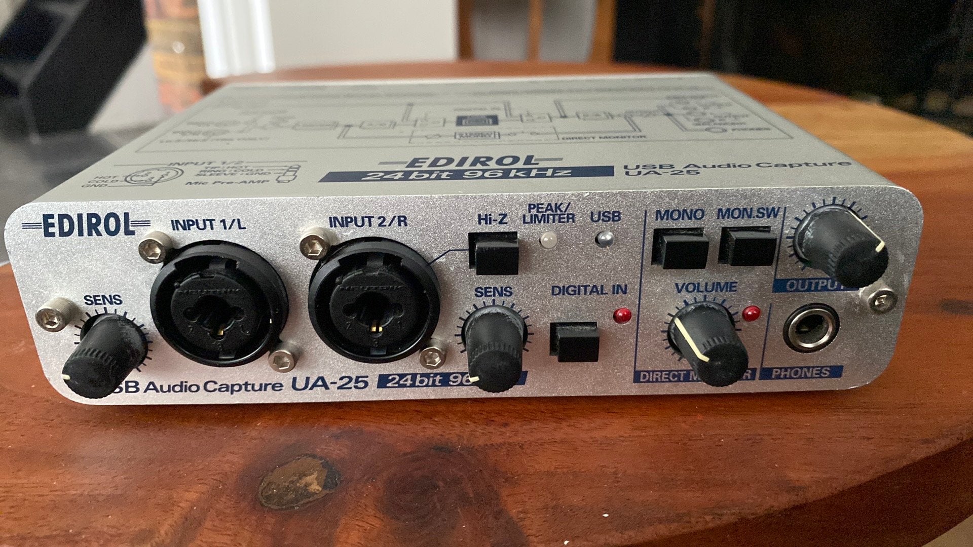 Edirol UA-25 USB audio interface, Ophalen, Gebruikt, Audio
