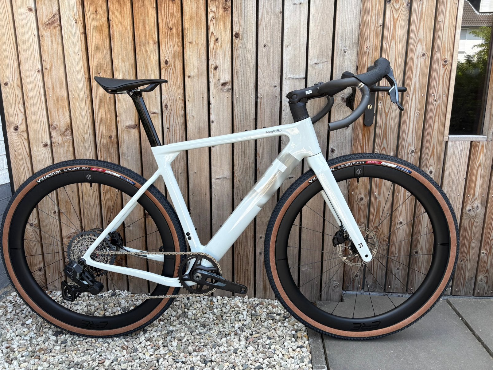 3T Primo2 WPNT Grezzo maat Medium Sram Rival XPLR AXS 13s, Overige merken, 28 inch, Carbon, Info@velovenlo.nl