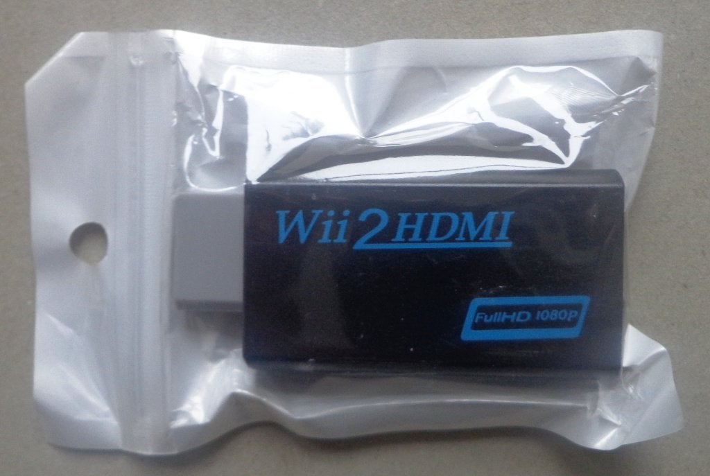 Wii 2 HDMI adapter voor de Nintendo Wii Zwart NIEUW, Ophalen of Verzenden, Nieuw, Zonder controller