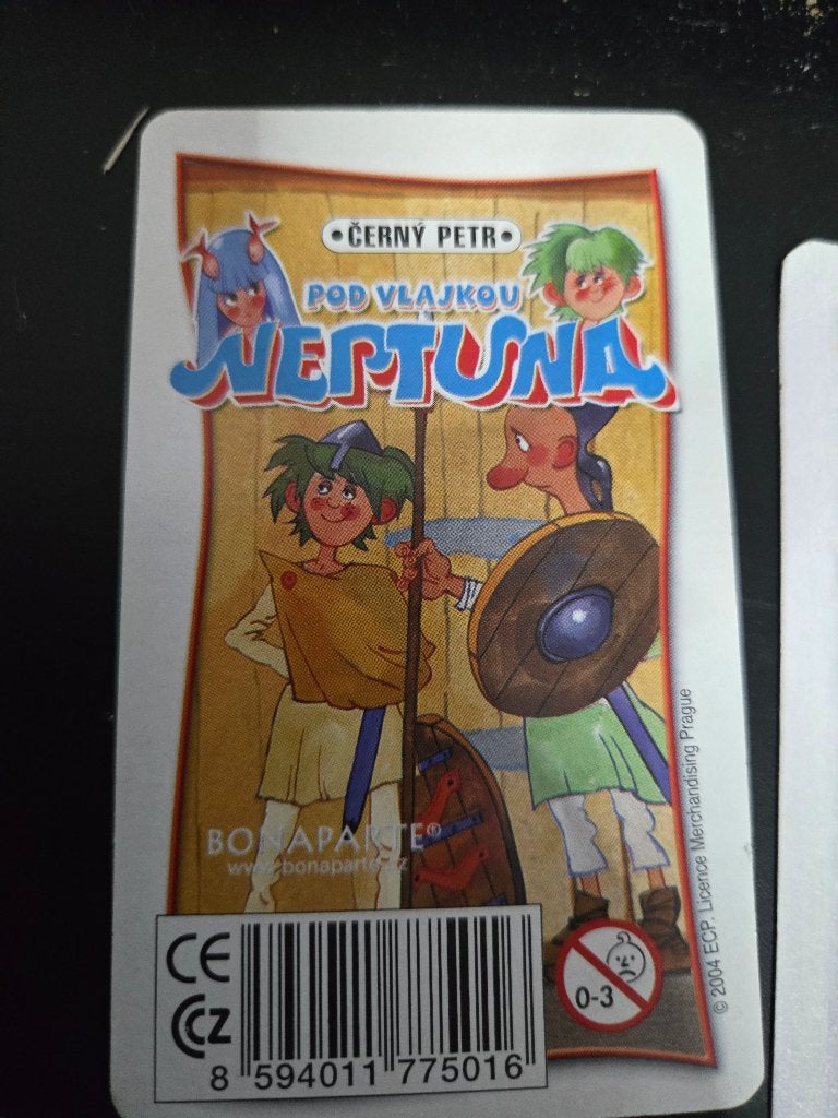Tsjechische kaartspel Černý Petr (Zwarte Piet), Verzamelen, Speelkaarten, Jokers en Kwartetten, Ophalen, Gebruikt, Speelkaart(en)