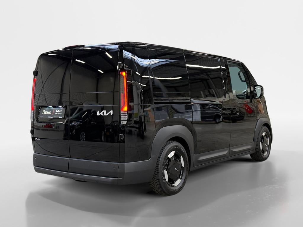Kia PV5 L2H1 4D Elite Executive 71 kWh, Auto's, Bestelauto's, 660 min, Kia, Zwart, 71 kWh