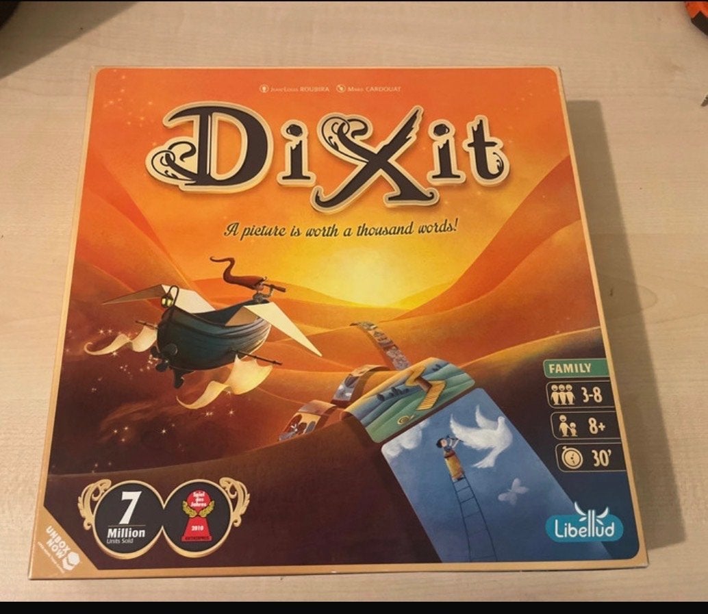 Dixit Bordspel - Zo goed als nieuw, Hobby en Vrije tijd, Drie of vier spelers, Ophalen of Verzenden, Zo goed als nieuw