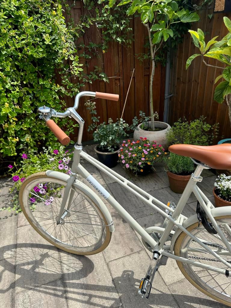 Veloretti Amsterdam Fiets, Fietsen en Brommers, Fietsen | Dames | Sportfietsen en Toerfietsen, 56 cm of meer, Zo goed als nieuw