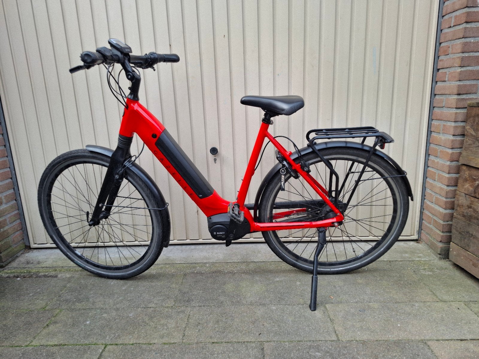 gazelle ultimate c8+ 28 inch 8v dames ebike bosch 500wh accu, 55 tot 59 cm, Ophalen, Gebruikt, Gazelle