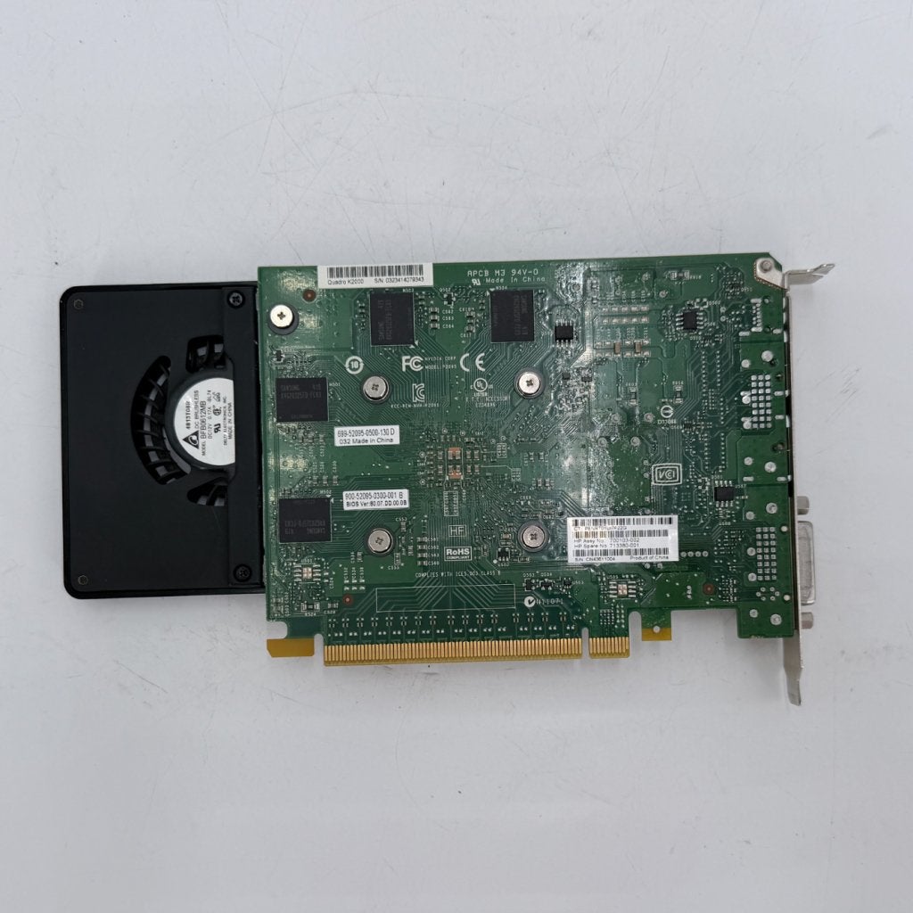 NVIDIA Quadro K2000 2GB Videokaart - GPU, Computers en Software, Videokaarten, NVIDIA, Gebruikt, Support@nvidia.com, 2788 San Tomas Expressway
Santa Clara, CA 95051
USA