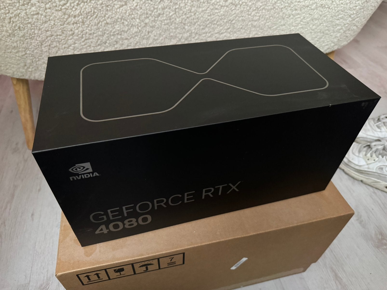 Nvidia RTX 4080 Founders Edition GPU, Computers en Software, Ophalen, GDDR6, PCI-Express 4, Zo goed als nieuw