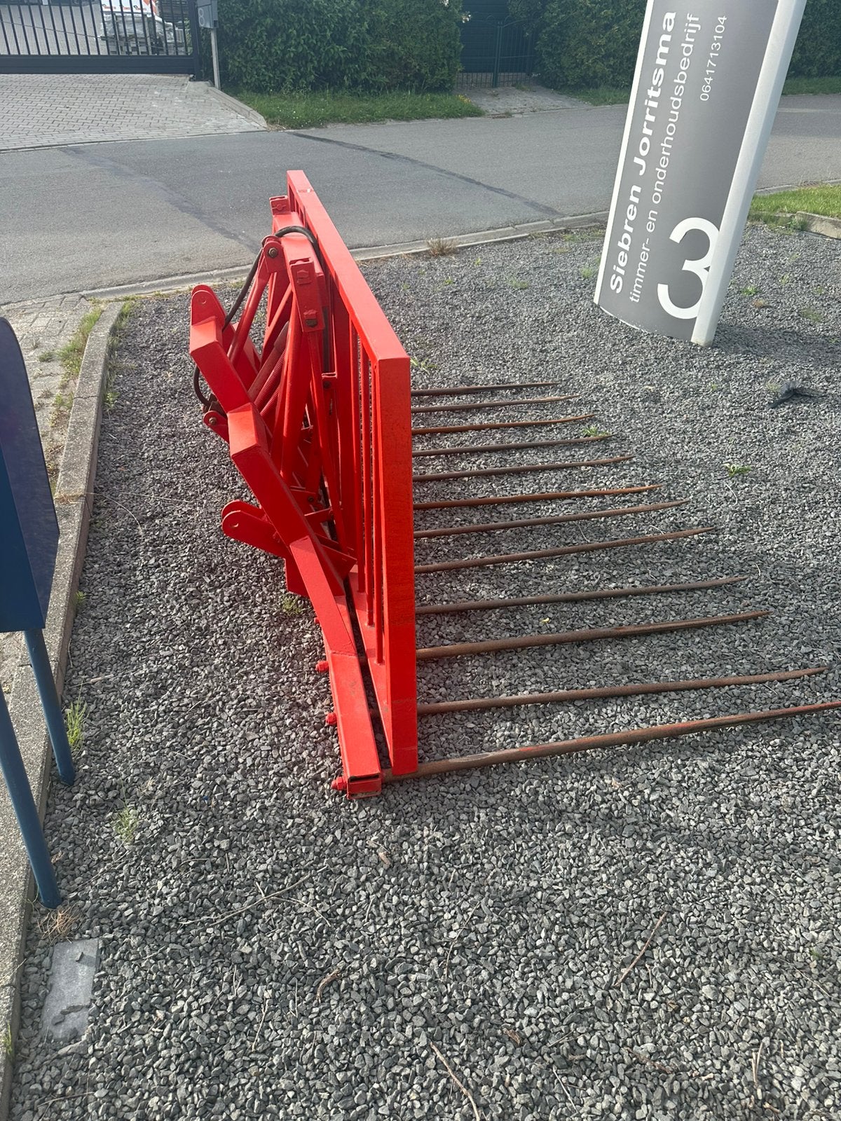 Wifo grasvork grasriek afschuifvork, Ophalen, Veehouderij, Oogstmachine