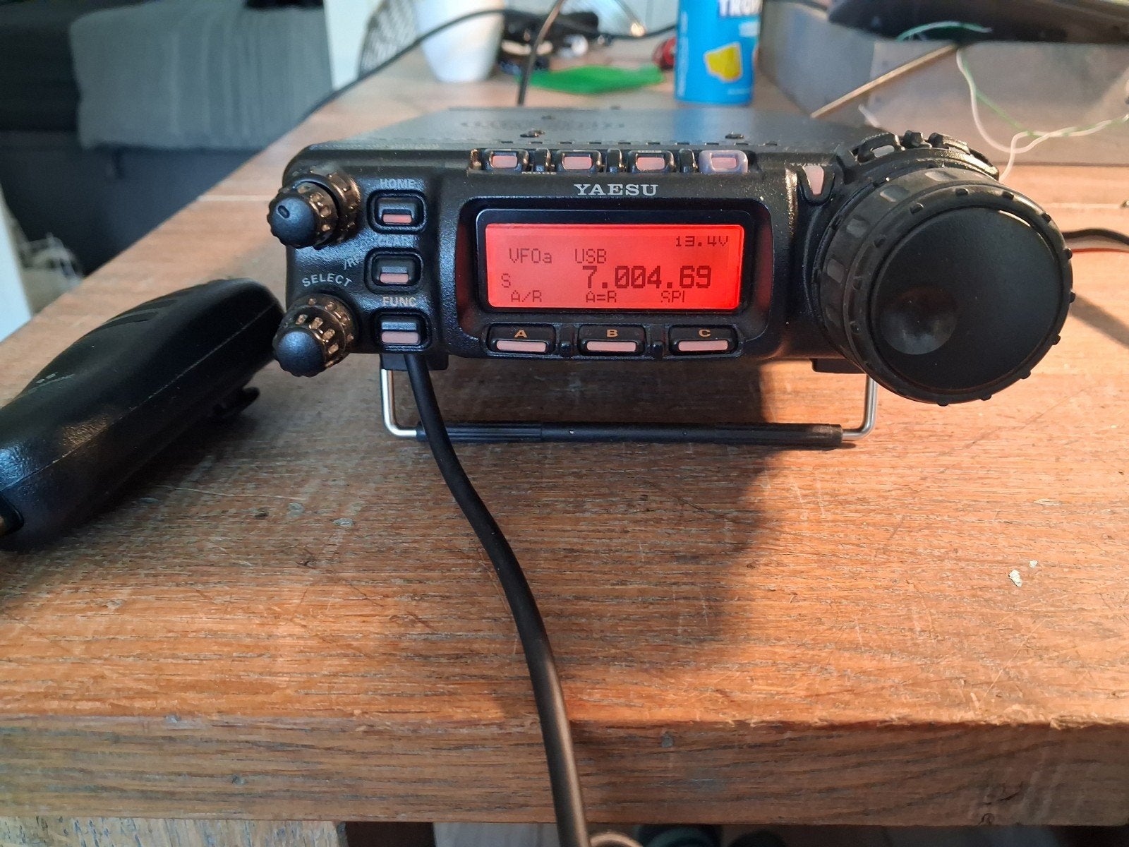 Yaesu FT-857, Telecommunicatie, Ophalen of Verzenden, Zo goed als nieuw
