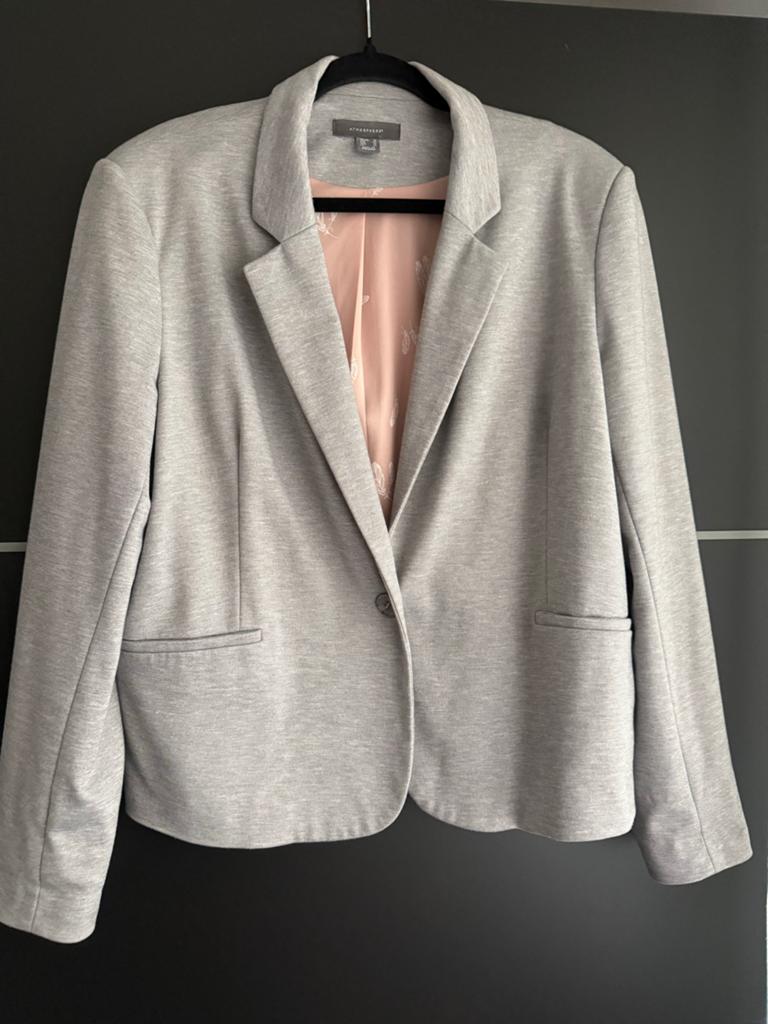 Grijze blazer van Atmosphere, maat 46, Kleding | Dames, Maat 46/48 (XL) of groter, Ophalen of Verzenden, Zo goed als nieuw, Jasje