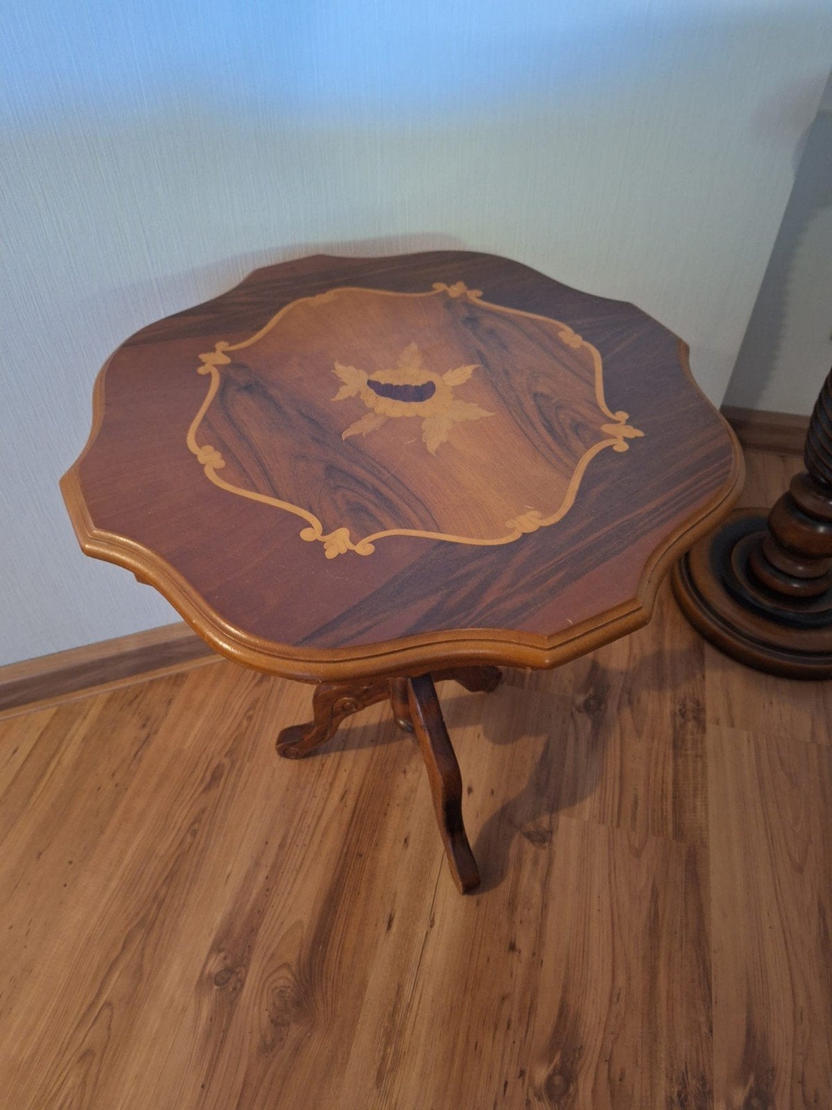 antiek salon tafel, Ophalen