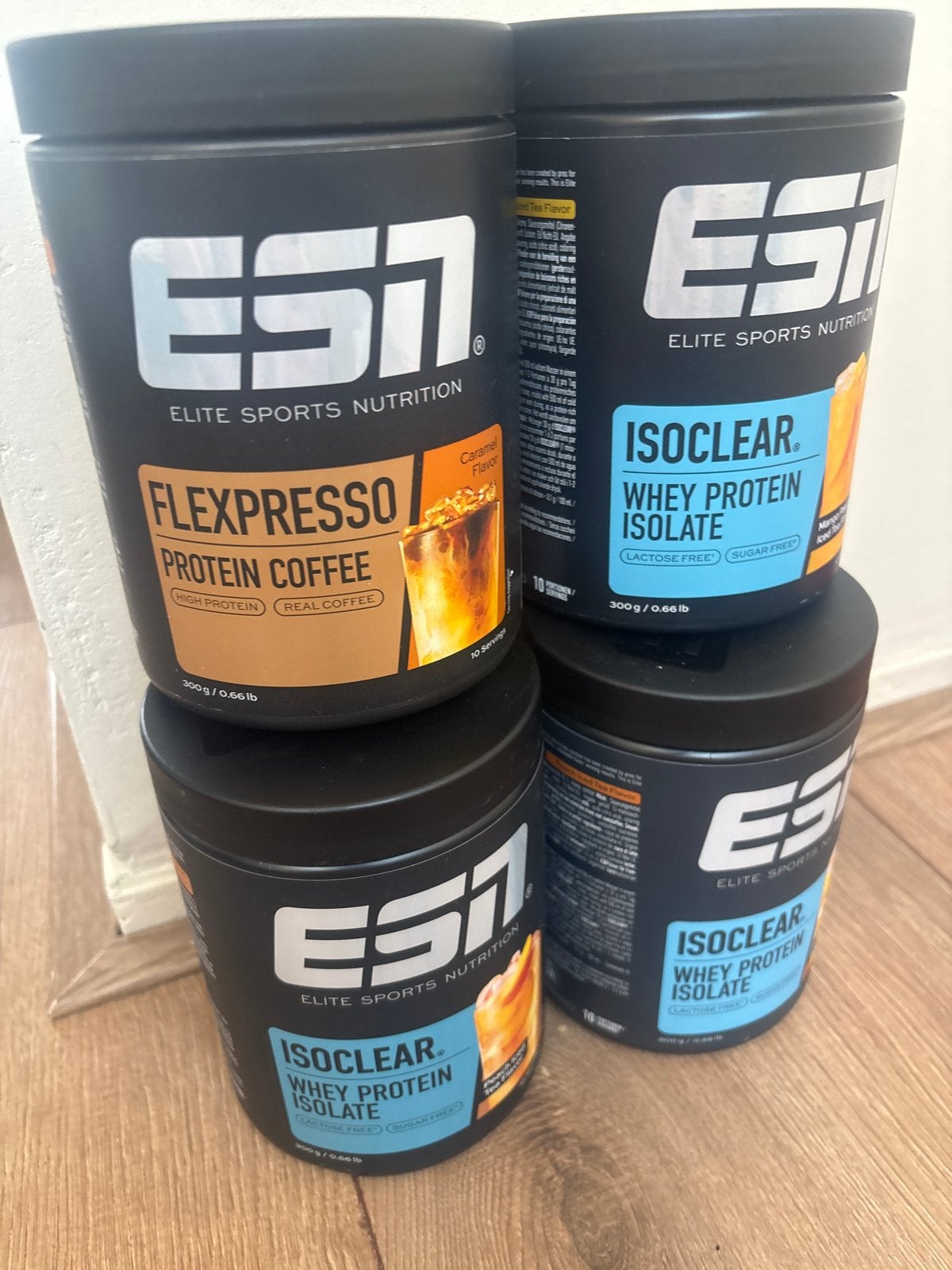 ESN Proteïne Poeder - Flexpresso & Isoclear Bundel, Ophalen of Verzenden, Nieuw, Poeder of Drank