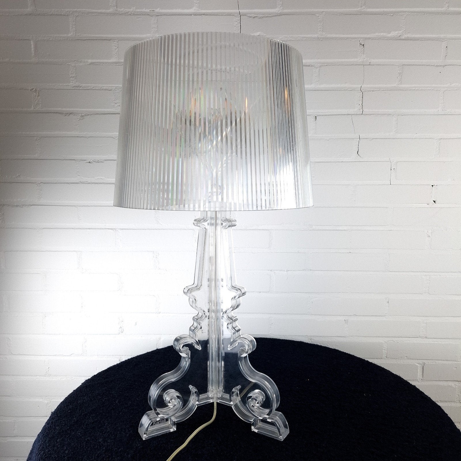 Kartell Bourgie tafellamp designklassier Ferruccio Laviani, Huis en Inrichting, Lampen | Tafellampen, Ophalen, Kunststof, X, X